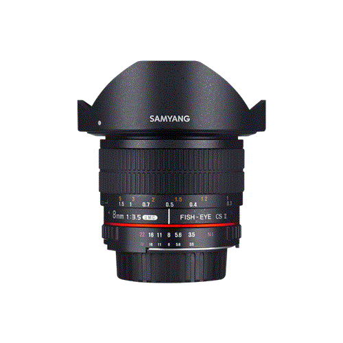 Samyang 8mm fisheye_top